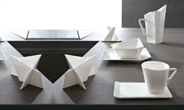 Swan Tableware Collection, Detail Swan Tableware Collection, Detail