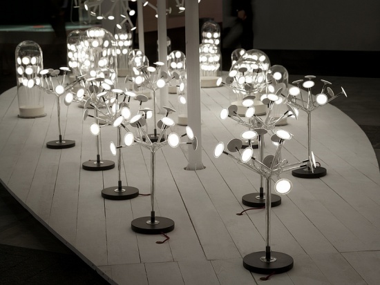 Blackbody Bonzai lamps at Milan Design Week 2013