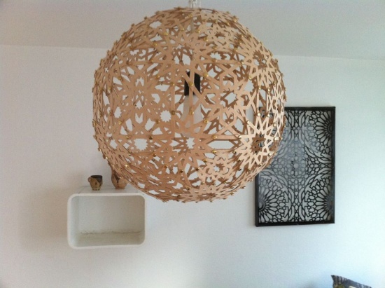 handmade lamp