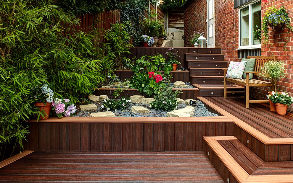 Garden Terrace Design - The Velvet Cushion