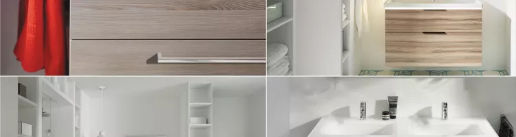 Burgbad's versatile and affordable Eqio bathroom furniture collection gets a stylish update
