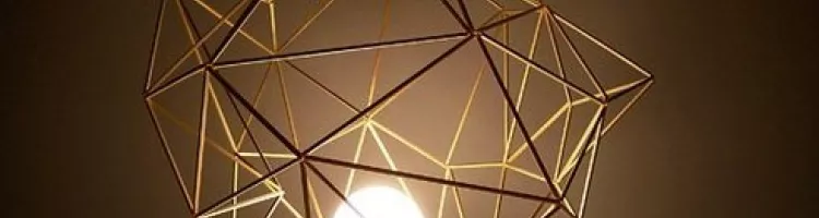 Framed light – lamp by Julian Mayor