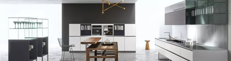 Sipario kitchen by Makio Hasuike for ARAN Cucine