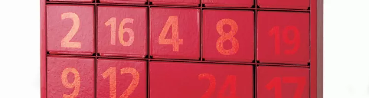 Advent Calendar Red
