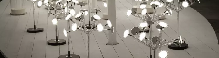 Blackbody Bonzai OLED lamps