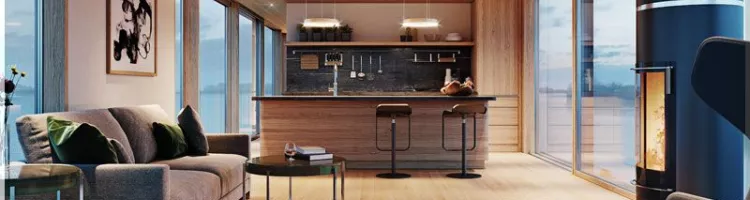 The new project of floating houses promises complete autonomy and mobility