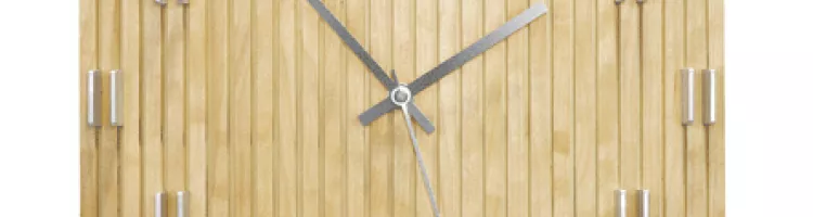 Matchstick Wall Clock