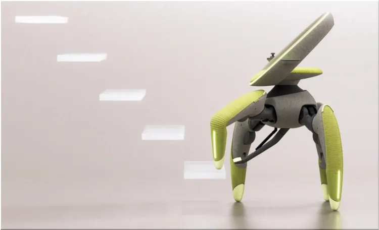 Toyota Walk Me: Stair-Climbing Chair