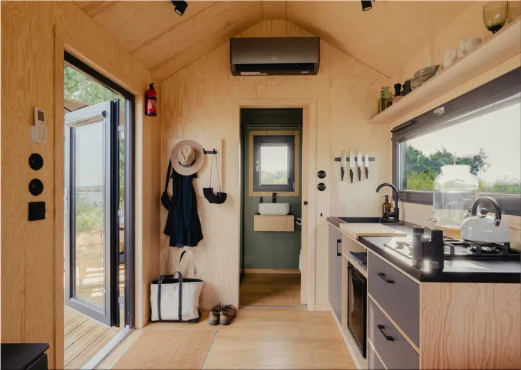 Vagabond Haven Off-Grid Tiny House