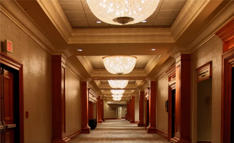 lighting of the hallway