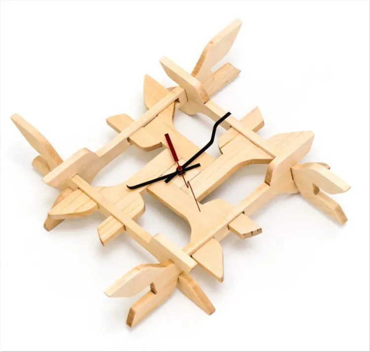 Foliage Eco-friendly Clock