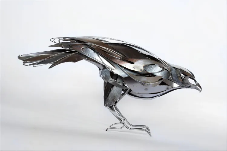 Georgie Seccull Fluid Metal Sculptures
