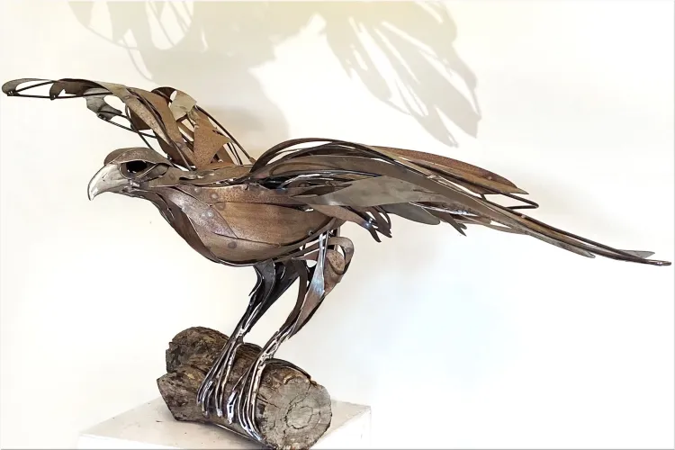 Georgie Seccull Fluid Metal Sculptures