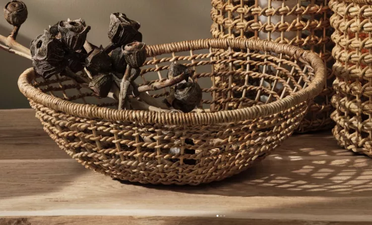 Handmade bread basket