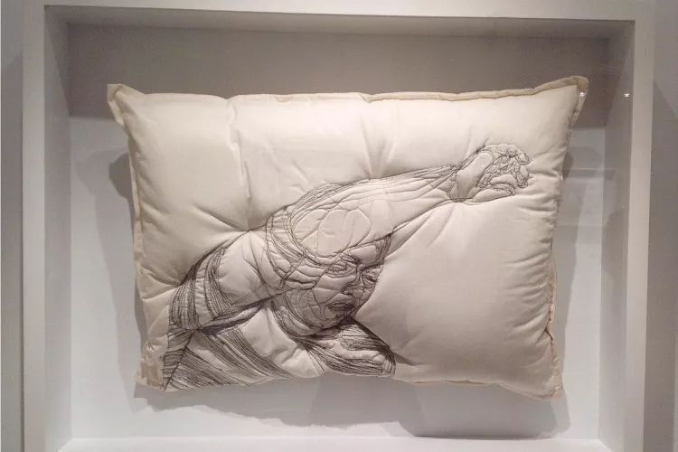 Handmade pillows by Maryam Ashkanian