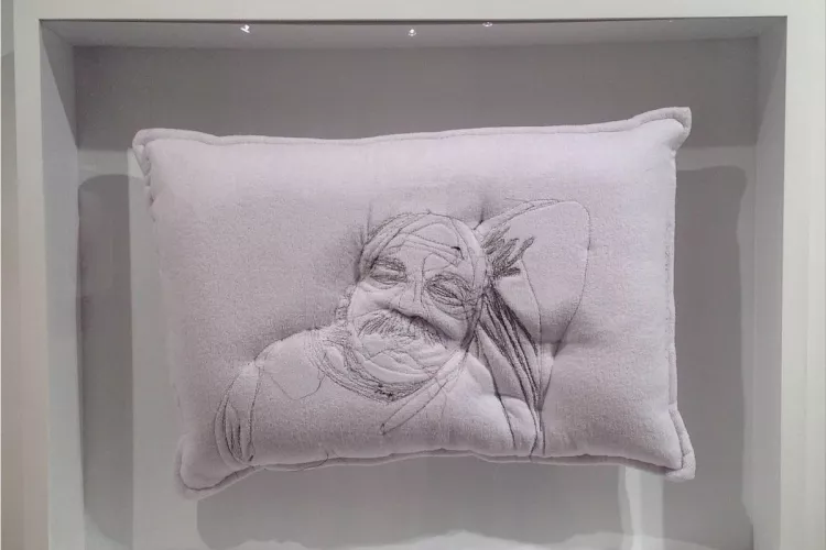 Handmade pillows by Maryam Ashkanian