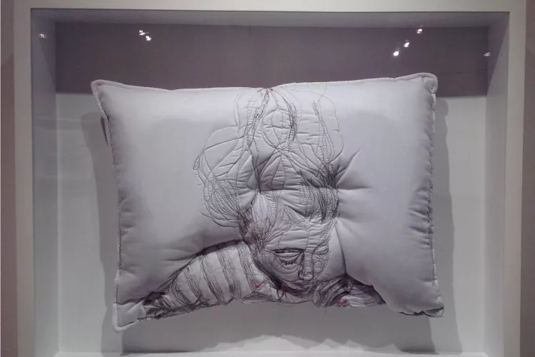 Handmade pillows by Maryam Ashkanian