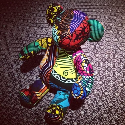 Kumanokoido mix print bear