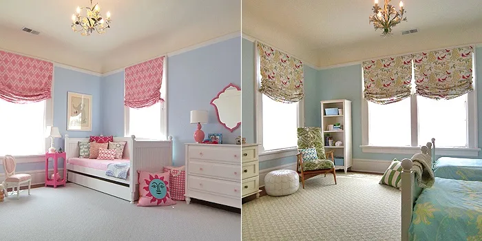 Cow Hollow Mediterranean, girls bedrooms