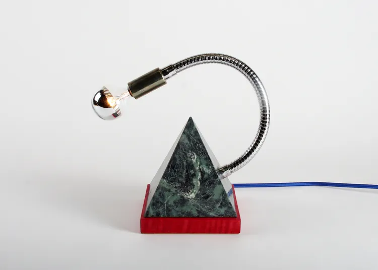 Memphis marble lamp by Damm Design