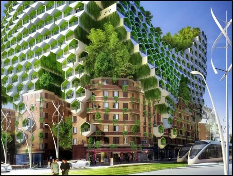 Paris 2050 - super green capital