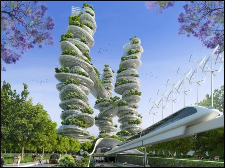 Paris 2050 - super green capital