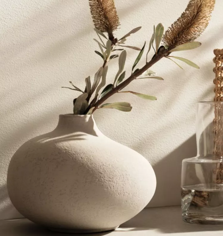 Terracotta vase