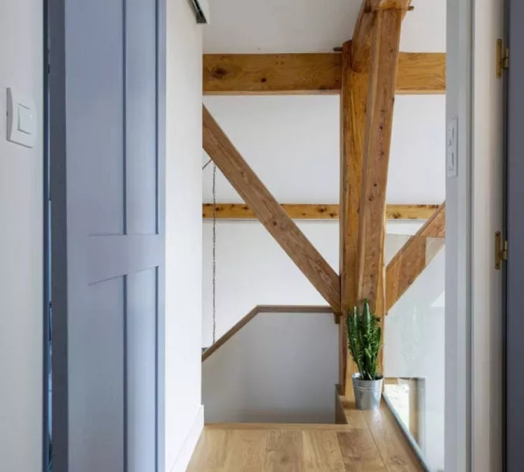 The staircase