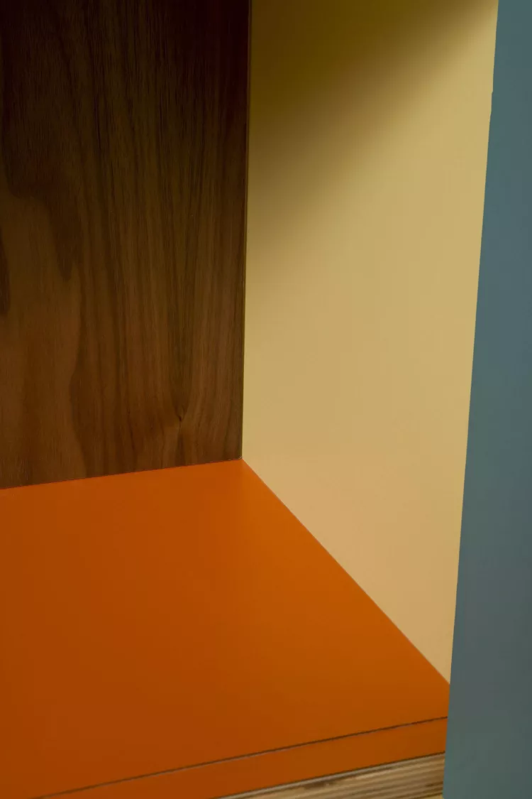 Block Party Bookcase, Hello Color - detail