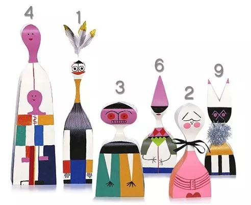 Alexander Girad wooden dolls