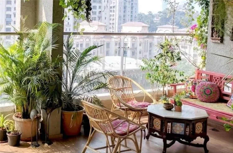 balcony flowers