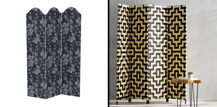 dressing folding screen