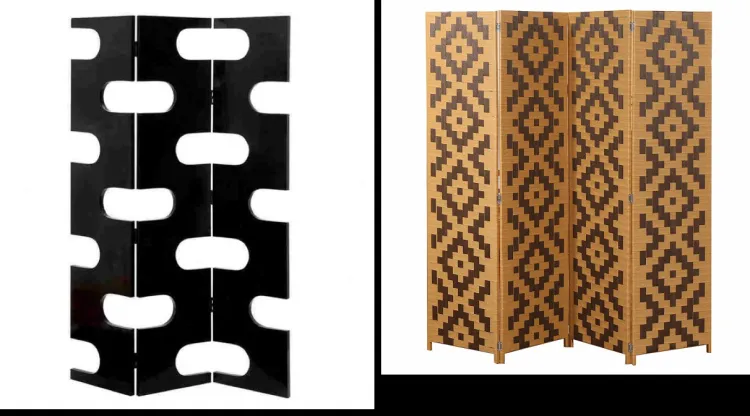 dressing folding screen