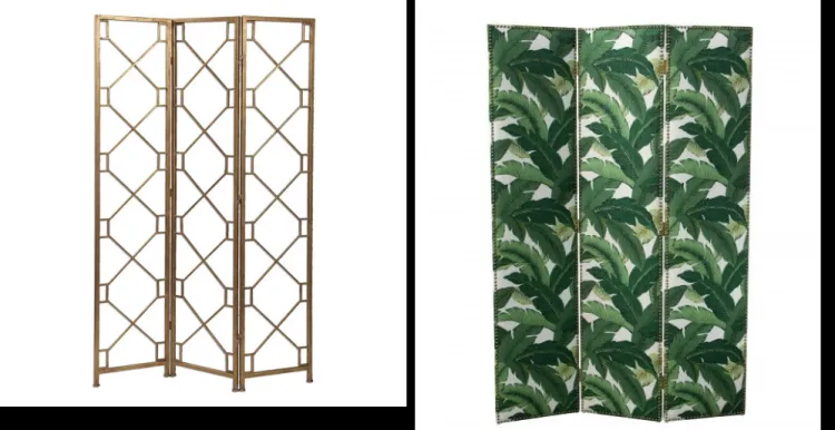 dressing folding screen