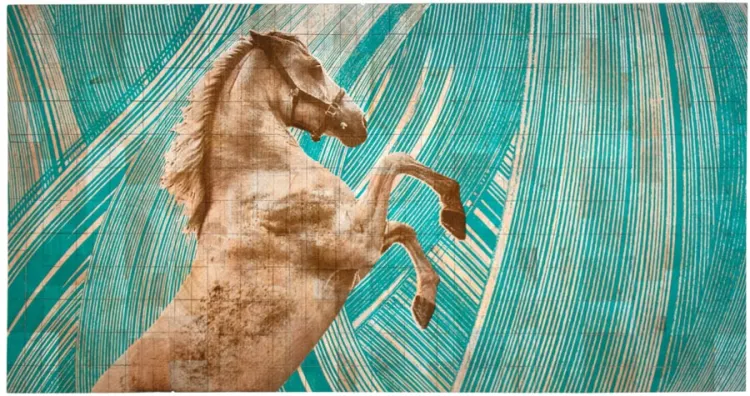 Fauna Balsa Wall Hanging, Stallion