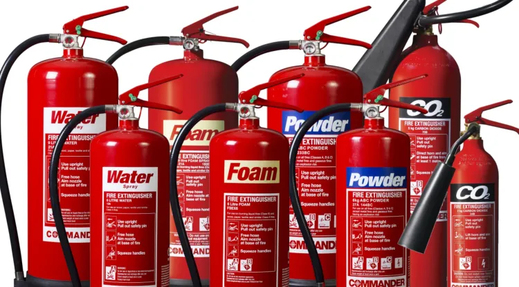 fire extinguishers