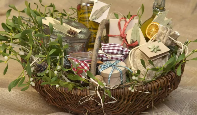 Food-Themed Gift Basket