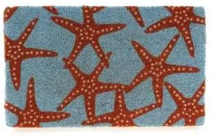 Garnet Hill, Blue Sea Star doormat