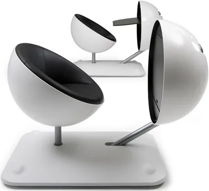 Globus work-station opened