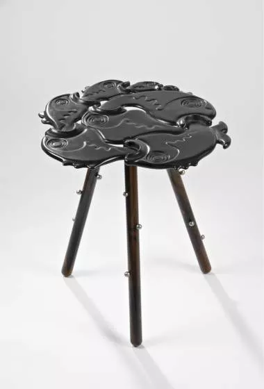 Hubert le Gall, "Gloutons" table