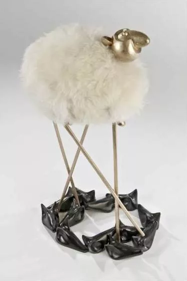 Hubert le Gall, "Saute-loups" lamp