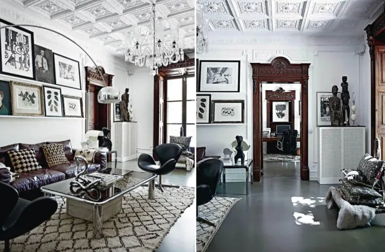 Birger house, Palma de Mallorca, living room