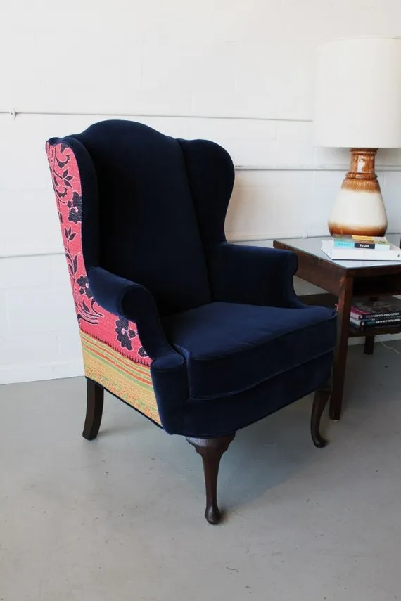 Midnight Jasmine Chair, $1,045.00 USD, SpruceHome