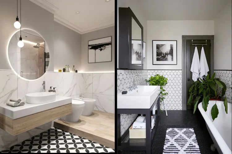 paintings in bathrooms
