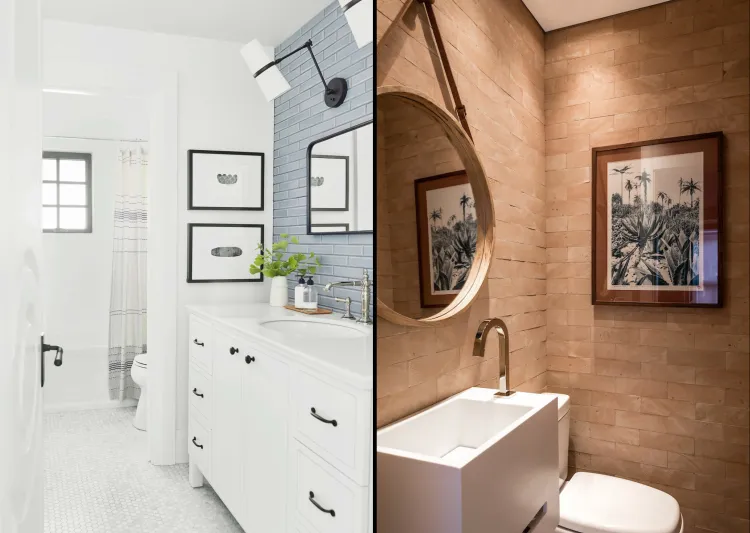 paintings in bathrooms