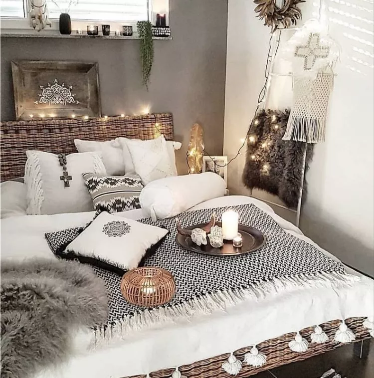 personal choice of bedroom ornaments and accessories
