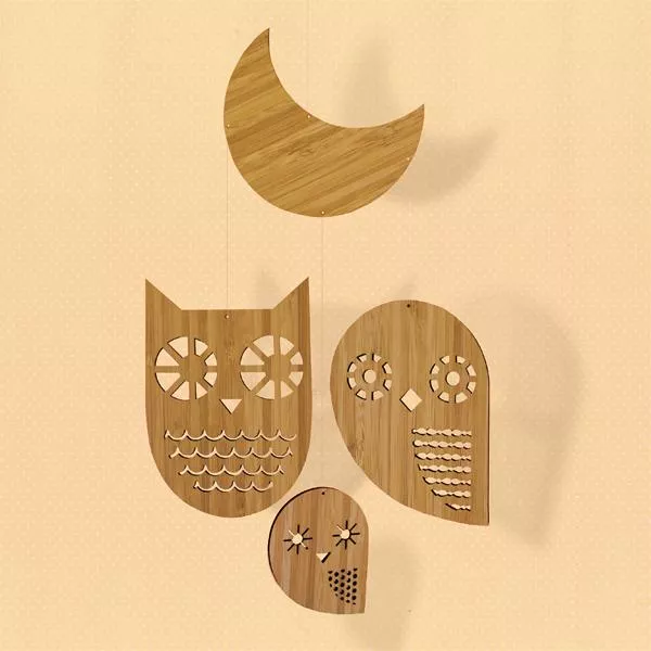 Petit Collage - Owl Family