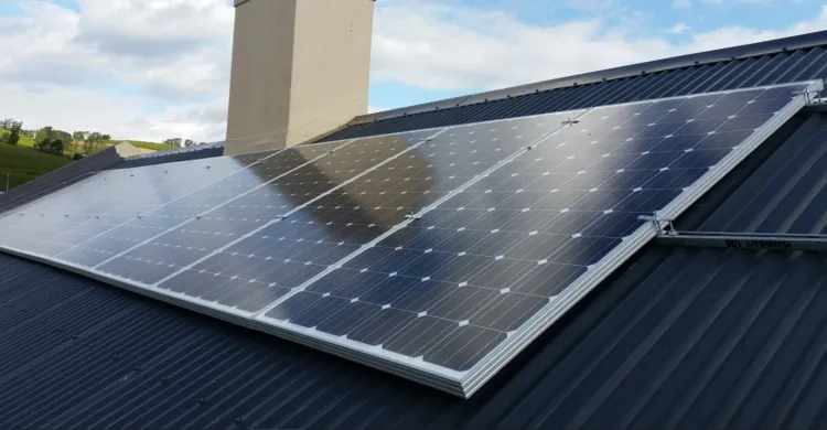 photovoltaic panels at home