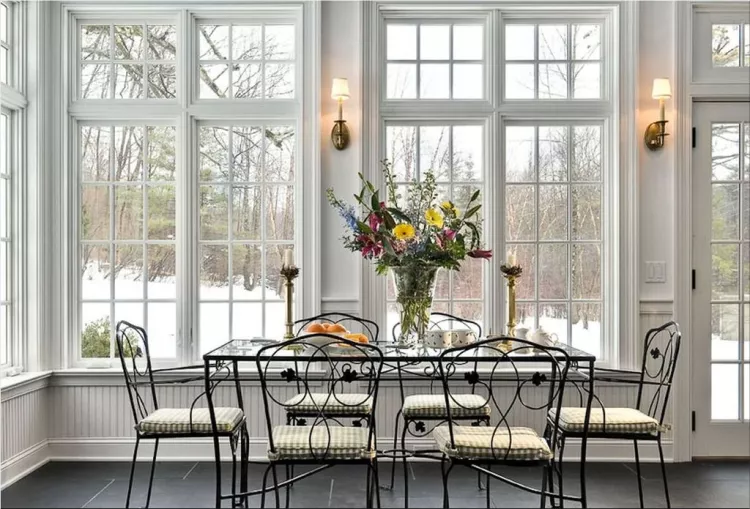 porch in English style