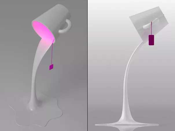 Yeongwoo Kim, Pouring Light Lamp